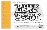 Taller Libre de Proyecto Social