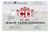 Catálogo CD San Gregorio 2013/14