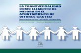 La transversalidad como elemento de mejora en el Ayuntamiento de Vitoria-Gasteiz