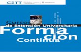 CETT - Cursos de Extensión Universitaria