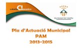 Pla d'Actuació Municipal 2013-2015