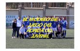 MODELO DE JUEGO JUVENIL A - TEMPORADA 11/12