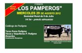 Catálogo de animales Pedigree - Cabaña Los Pamperos