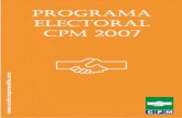 Programa CpM 2007