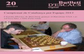 Butlletí d'Escacs digital abril 2012