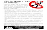 Manifest Cap retallada al CAP de Cappont