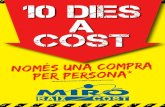 10 DIES A COST (Catalá) - MIRÓ BAIX COST