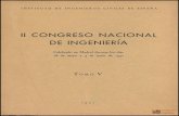 Congreso Nacional de Ingeniería (2º. 1950. Madrid)