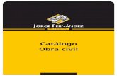 Catálogo Obra Civil