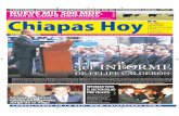 Chiapas HOY 03 de Septiembre en Portada & contraportada