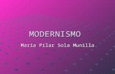 Modernismo (María Pilar)