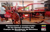 Restauración y conservación de los bienes muebles del Cuerpo de Bomberos de Riochico