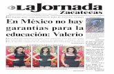 La Jornada Zacatecas, Jueves 26 de Julio del 2012