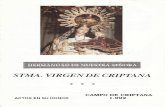 Programa Stma. Virgen de Criptana 1992