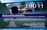 Curso: Actualización en Formación de Auditores bajo Norma ISO 19011:2011