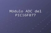modulo adc pic16f877