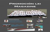 Promocion LXI Magazine