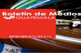 Boletín de Medios OMD Guatemala Septiembre 2012 Edi. 14