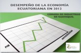 Desempeño de la economía ecuatoriana en 2012