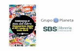 Celebremos el Día mundial del Libro con Librería SBS y Grupo Planeta