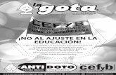 LA GOTA, la revista de Antídoto. Marzo 2014