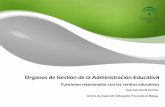 Estructura ConsejerÃa de EducaciÃ³n y Delegaciones Provinciales