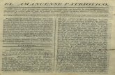 30.EL AMANUENSE PATRIÓTICO 18 DE NOVIEMBRE DE 1827