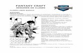 Fantasy Craft: Resumen de Clases V2