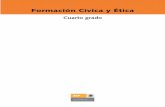 Formación Civica y Etica 4to. Grado