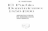 HARRY HOETINK: EL PUEBLO DOMINICANO, 1850-1900