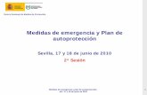Medidas de emergencia y Plan de autoprotección