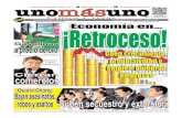 23 Mayo 2014, Economía en... ¡Retroceso