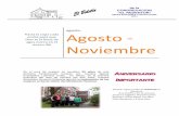 El Boletin Agosto - Noviembre 2011