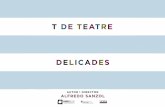 Delicades - T de Teatre - dossier de l'espectacle