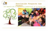 Presentación Asociación Proyecto San Fermín