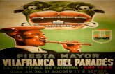 1942 Programa de la Festa Major de Vilafranca del Penedès de Carles Munts