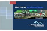 Catálogo de servicios en el medio marino