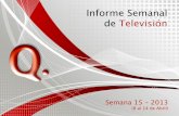 Informe Semanal TV - Semana 15-2013