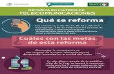 Reforma Telecomunicaciones