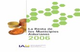 La renta de los municipios asturianos 2006