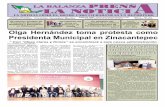 La Balanza Prensa la Noticia PRIMERA QUINCENA DE ENERO 2013