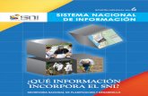 Boletín 6 - Sistema Nacional de Información