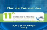 Documento Promocional y Plano oficial del 11° Congreso Andino de Contact Centers y CRM