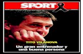 SPORT: Tito Vilanova.