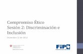 Sesión 2 Discriminación e Inclusión
