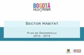 Presentación Sector Hábitat, Plan de Desarrollo Bogotá Humana 2012 - 2016