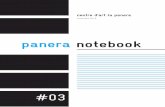 Panera Notebook#3