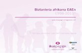 Aurkezpena - Biztanleria afrikarra EAEn 1998-2013*