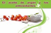 El aceite de argán y los antioxidantes