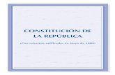 Constitucion de la Republica de El Salvador